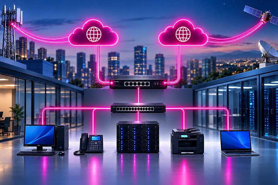 redundância de internet corporativa 